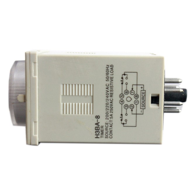 ST4P DC AC timer relay 12 volt 24v, time switch, relay, timing relay, 8 pins H3BA