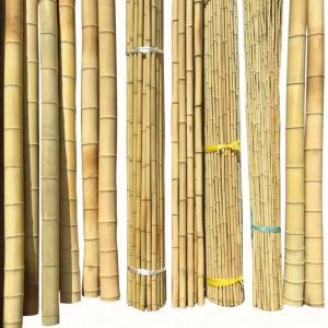 Wholesale Bamboo Town Nature Yellow Black Dry Treated Bamboo Moss Pole from china suppliers