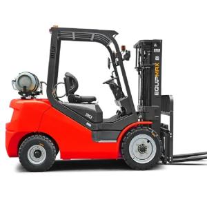 Wholesale 1150mm Fork Length 2.5 Ton LPG/Gasoline Forklift Truck for Building Material Shops from china suppliers
