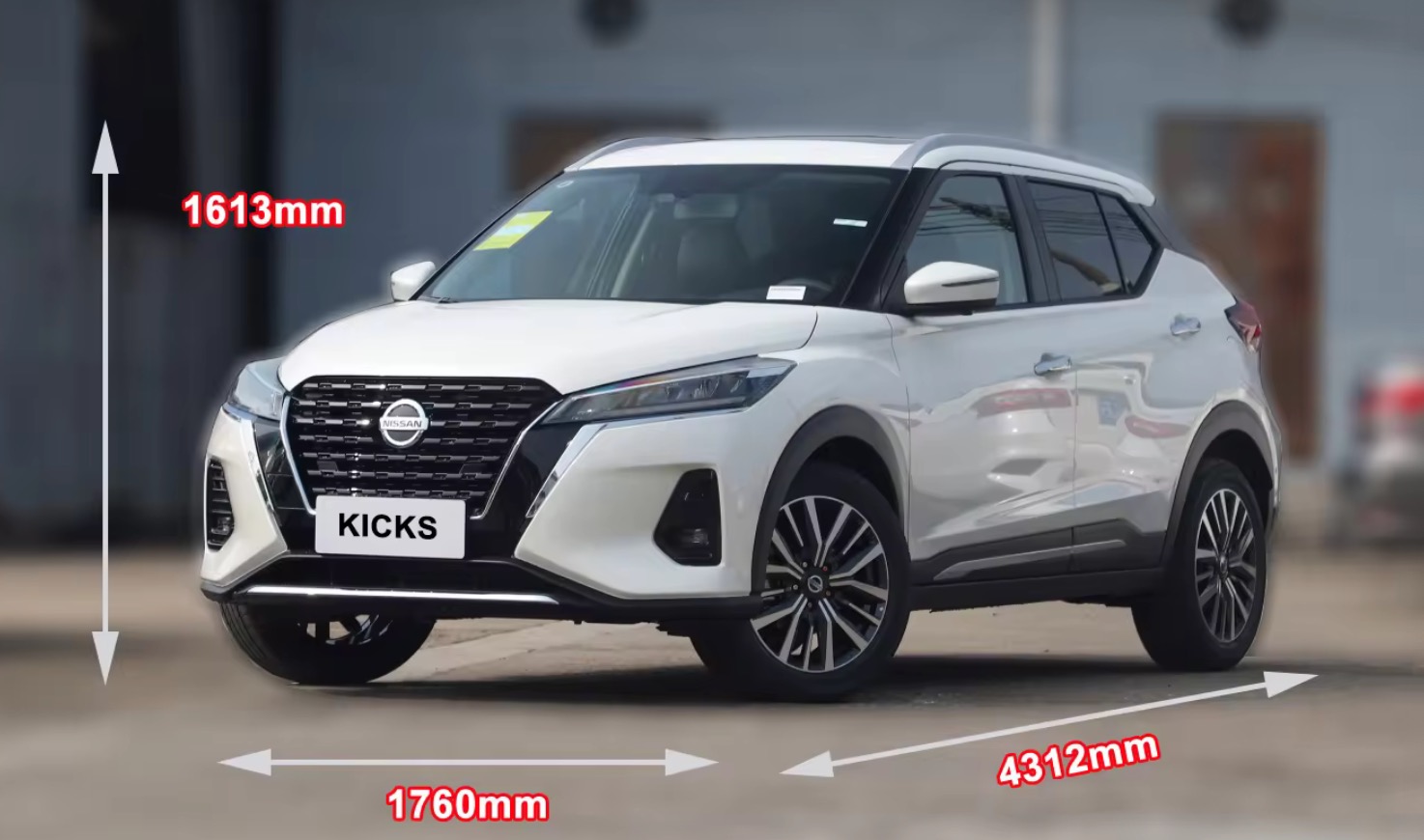 2024 Dongfeng Nissan Kicks 1.5L 122Hp Petrol Used Car Small SUV with Maximum Torque Nm 100-200Nm