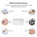 Skymen Mini UVC Ultrasonic Cleaner Household Portable 3mins Auto Cutoff