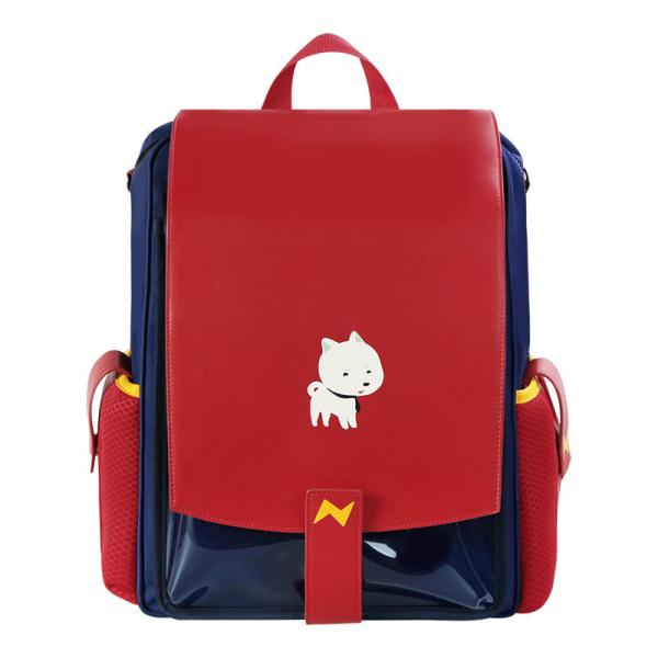 Nohoo new design school bag PU PVC Polyester double shoulder bag student