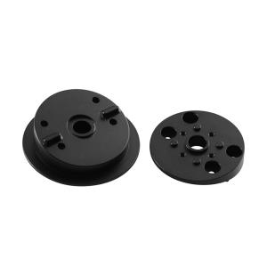 Wholesale OEM Polishing Robotics Aluminum Bracket Black Anodized Treatment from china suppliers