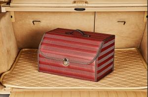 Wholesale Folding Auto Interior Organizers , Car Storage Bag Vehicle Trunk Organizer from china suppliers