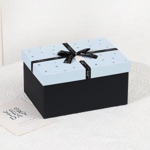 Wholesale Rectangle Base And Lid Boxes Cardboard Paper Packaging Box Christmas Gift Carton Box from china suppliers