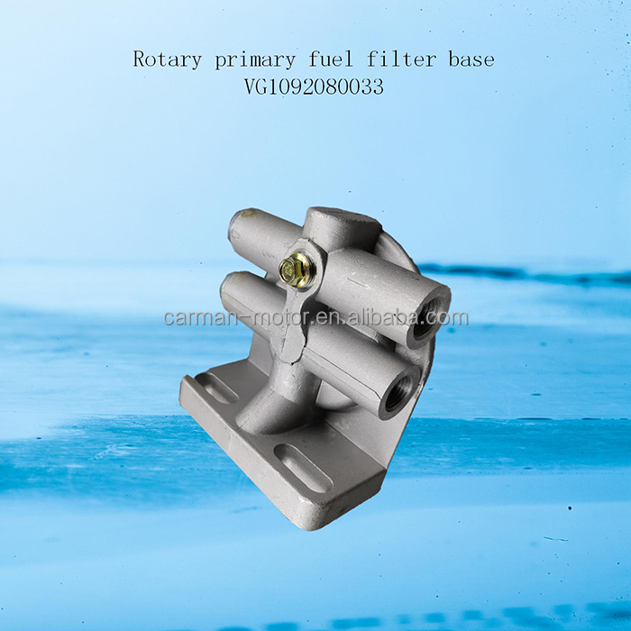 Weichai Engine Parts Sinotruk HOWO Truck 371 Engine Fuel Filter Base Water Separator Base for Long-lasting Performance