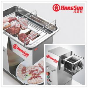 China Thickness 3mm Commercial Meat Cutter Machine 500kg/H  For Supermarket on sale