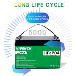 Verified Suppliers Lifepo4 Lithium Ion Battery 50Ah 100Ah 120Ah 150Ah 200Ah 12V