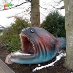 3 Meters Life Size Animals Realistic Animatronic Animals Manta For Aquarium