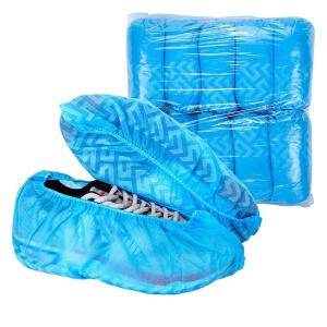 Wholesale Blue 30g Disposable Shoe Protectors Non Woven Non Slip Shoe Covers from china suppliers
