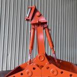Construction Hydraulic Clamshell Bucket For Excavator 24 Tons 26 Tons