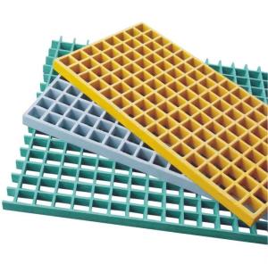 Wholesale Metal Smelting Mesh Grating Flooring Green Fiberglass High Strength from china suppliers