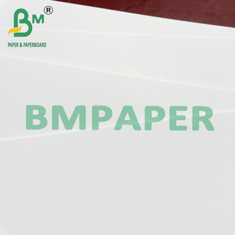 60x90 260grs 16pts One Side Coated Folding Box Board White For Package Box