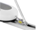 120W Rated Power Overhead Garage Door Opener , Remote Control Garage Door Opener