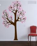 Designer Wall Flower Stickers G186 / Decorative Wall Stickers