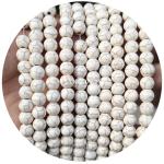 Wholesale Howlite Round Stone Loose Beads Turquoise Loose Beads Round Beads