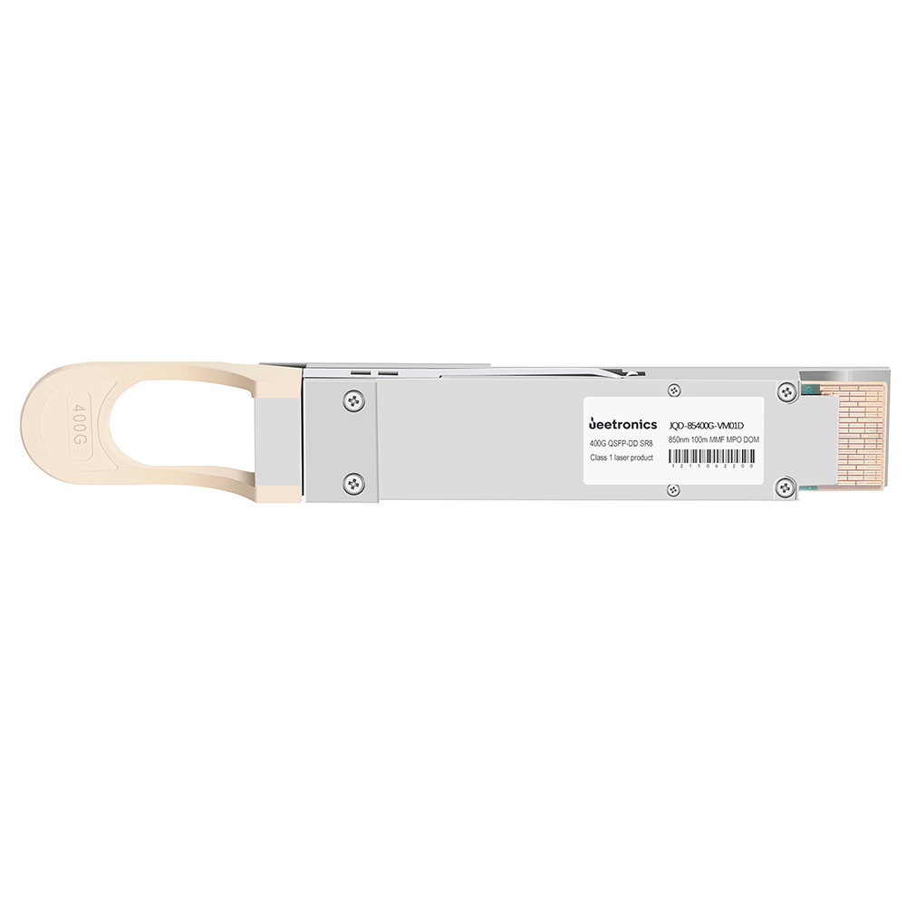 850nm 400Gbps QSFP-DD Transceiver Fiber Optic SFP Module MMF 100M MPO16