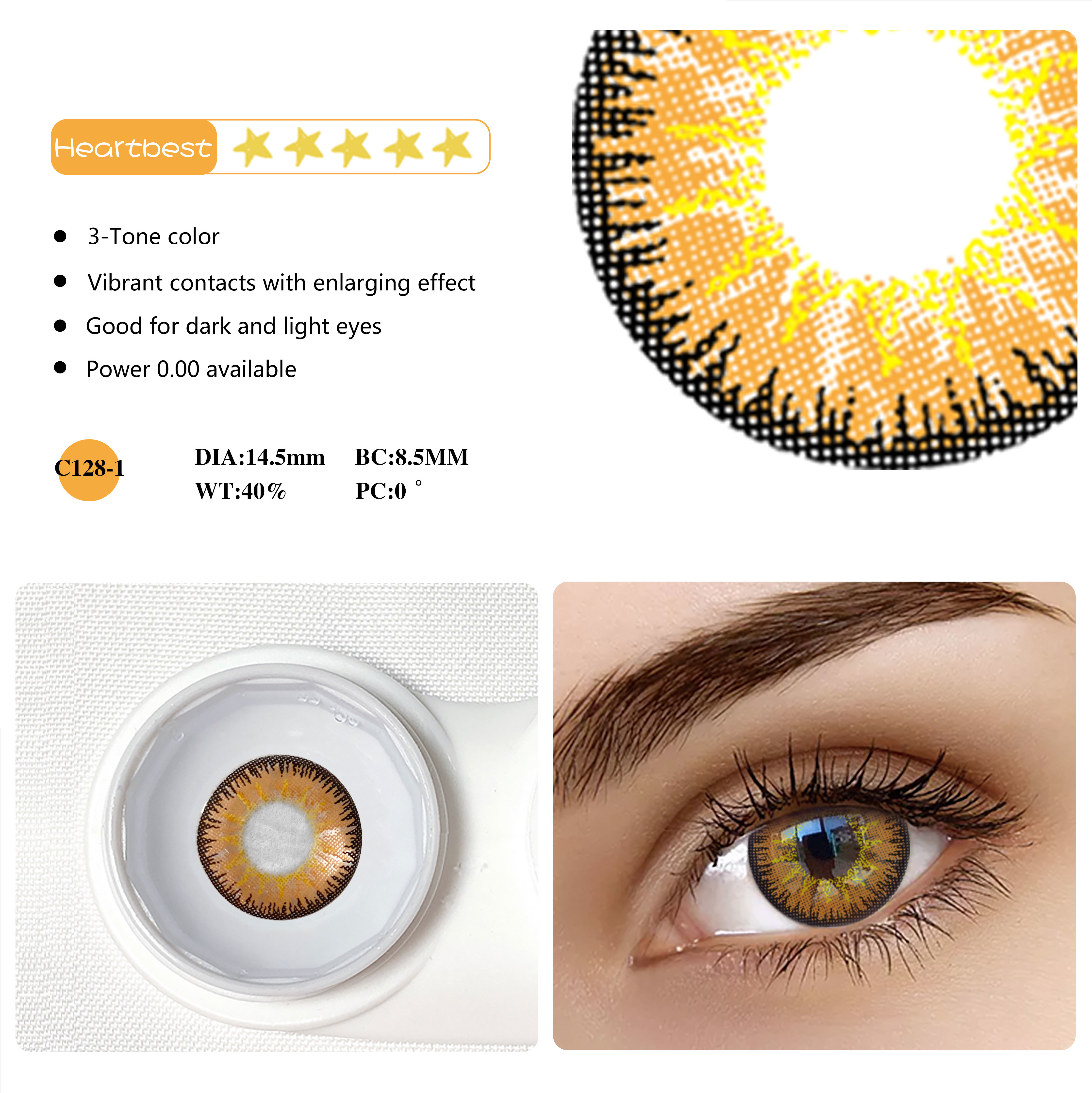 Vika Series Cosplay Contacts Lenses Color Beautiful Pupil Eyes