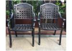 Vintage Metal Stool Cast Iron Table And Chairs Powder Coated And Painting