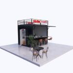 Modern Design Style 10ft Container Sentry Box Fast Food Truck Mobile Coffee