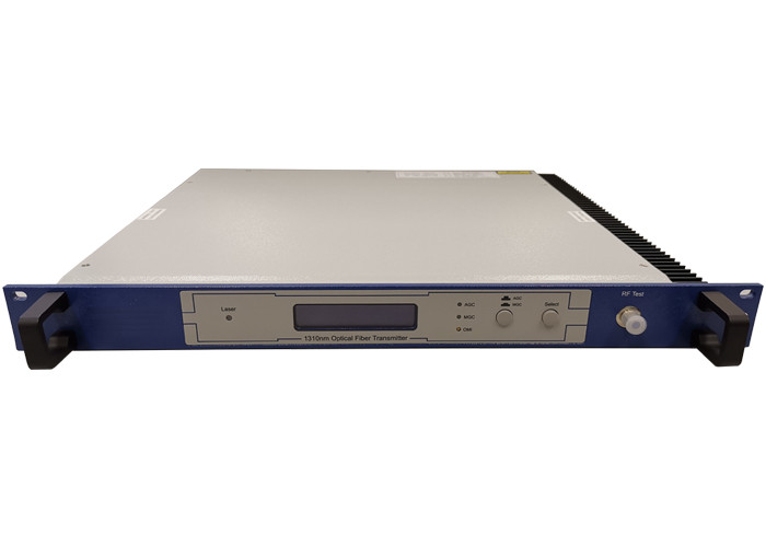 1U Height CATV Optical Transmitter , 1310nm Fiber Optical Transmitter GFS1310F-E-2