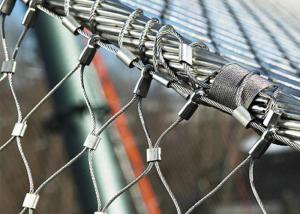 Wholesale Multifunctional Architectural Wire Rope Mesh , Stainless Steel Wire Netting from china suppliers