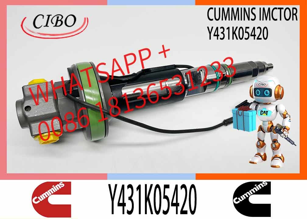 Genuine fuel injector F00BL0J019 4964170 QSK19 Y431K05420 2867149 2882079 4964173