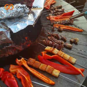 Wholesale Outdoor BBQ Corten Steel Fire Pit With Firewood Storage Backyard Rusty Colour from china suppliers