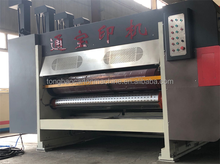 Carton Printing Slotting Die Cutting Machinery Flex Printing Machine