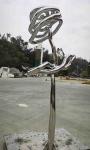 Metal Abstract Art Sculpture Stainless Steel Abstract Yard Sculptures