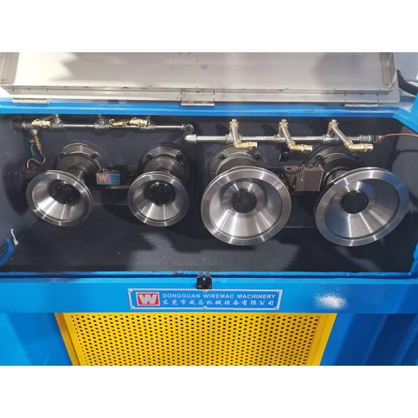 Fine Wire Drawing Machinery , Low Power Copper Wire Making Machine