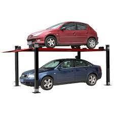 Wholesale Convenient Hydraulic Car Lift Loading Capacity 2000 - 3200kg Accommodates 2 Cars from china suppliers