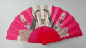 Wholesale Printed paper hand fan with plastic ribs or wooden ribs, size 23cm, perfect business gifts from china suppliers