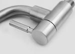 Water Saving Single Handle Bathroom Faucet , Zinc Alloy Modern Bathroom Tap