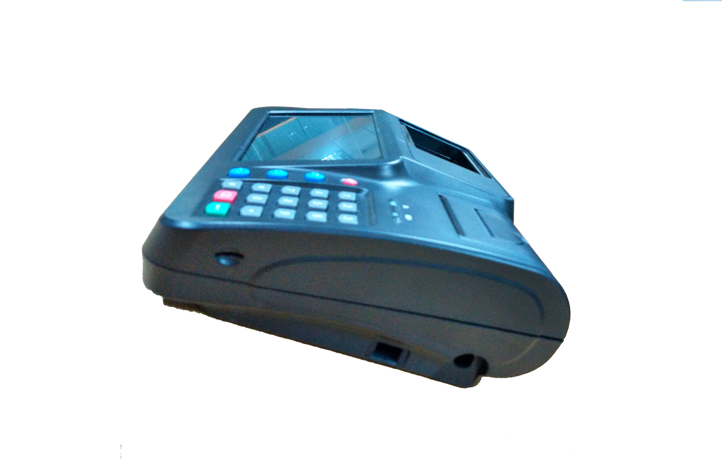 Multifunction POS Touch Screen Kiosk Table Top Shape For Check Out