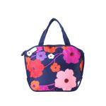 Large Capacity Flower Print Thermal Neoprene Lunch Tote