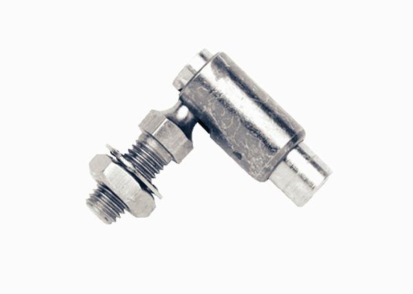 Yellow Zinc Plated Stainless Steel Ball Joint Inner Screw 10-32tpi For