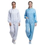Dust Free ESD Antistatic Cleanroom Clothing Food Processing Uniform