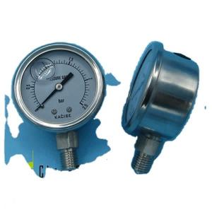 Wholesale 52mm Intelligent Oil Filled Pressure Gauge Manometer 316 Stainless Steel Economical from china suppliers
