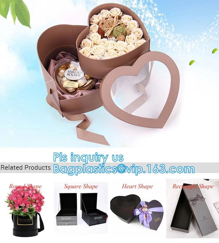 Designed Pe Coated Take Away Custom Printed Customised Bridesmaid House Shape Gift Box,Luxury Cardboard Flip Top Ribbon