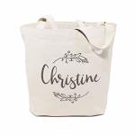 Travel Use Custom Printed Tote Bags / Cloth Shopping Bags Customized Size