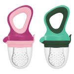 BPA FREE Silicone Baby Feeding Teething Fruit Feeder For Babies Toddlers Infants