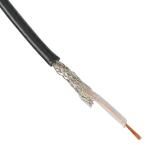 RG174 Coaxial Cable 7×0.16mm Bare Copper with 95% Tinned Copper Braid for GPS