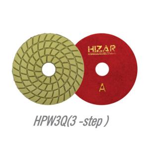 Wholesale 80mm 3'' No 50 Grit Diamond Wet Polishing Pads Wet Dry Diamond Polishing Pads 0.3cm from china suppliers