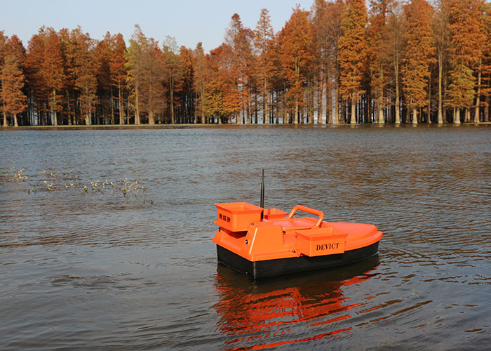 Orange brushless motor for bait boat DEVC-202 style radio control