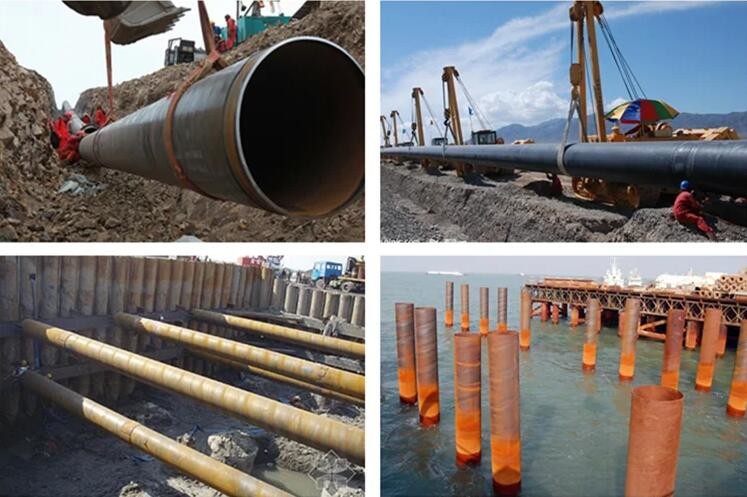 Q235b Steel Casing Pipe 500mm 600mm 700mm For Hydropower
