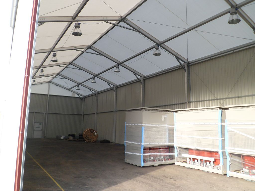 Easily Assembled Waterproof Prefab Building with Solid H-shape Steel Beam Main Frame