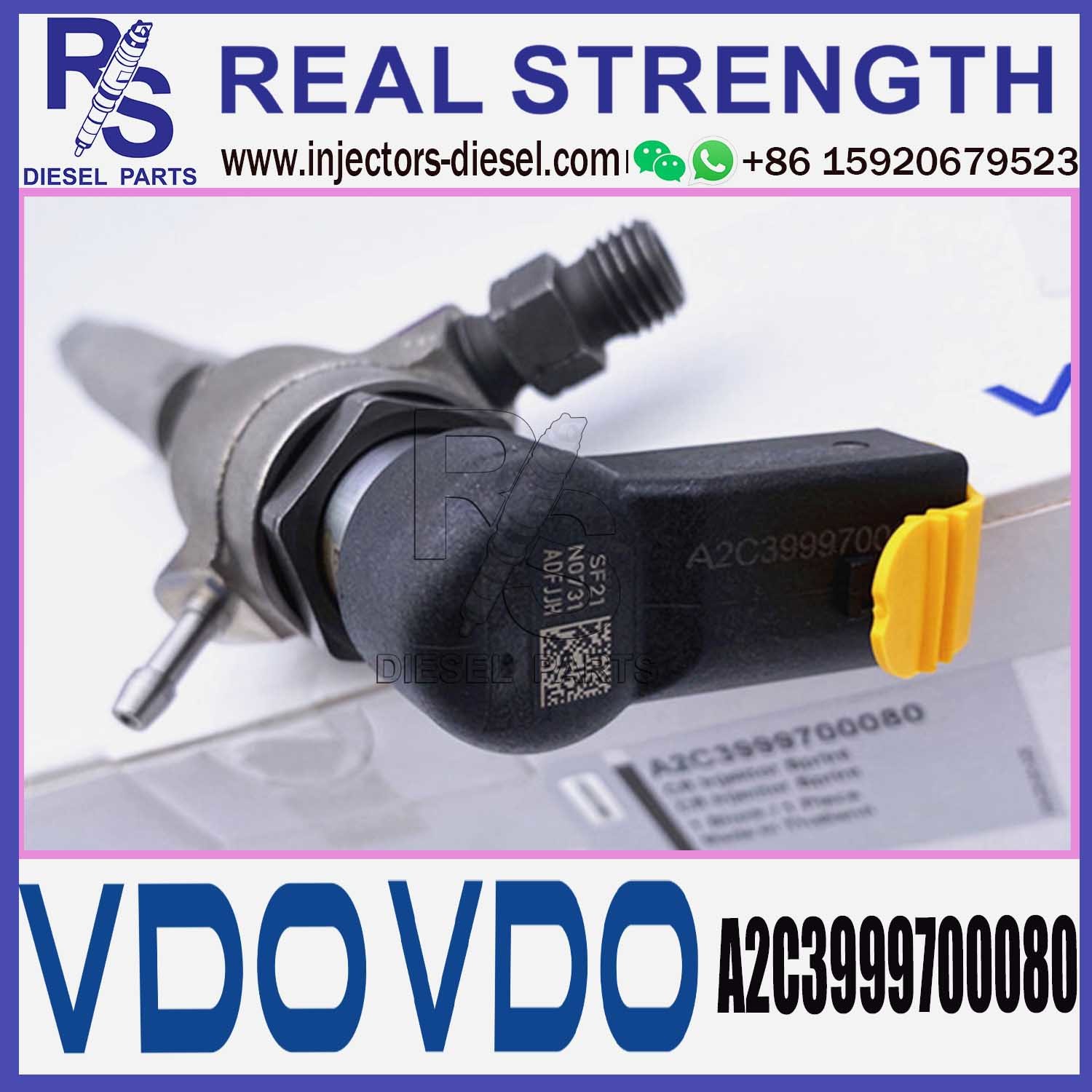 VDO Diesel Fuel Injector A2C3999700080 ISO Certified For JAC 3.2L