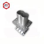 50mm Extruder Screws And Barrels , Flat Die Pellet Mill Parts For Plastic