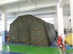 Outdoor Camping Inflatable Tent , Inflatable Military Tent For Camping